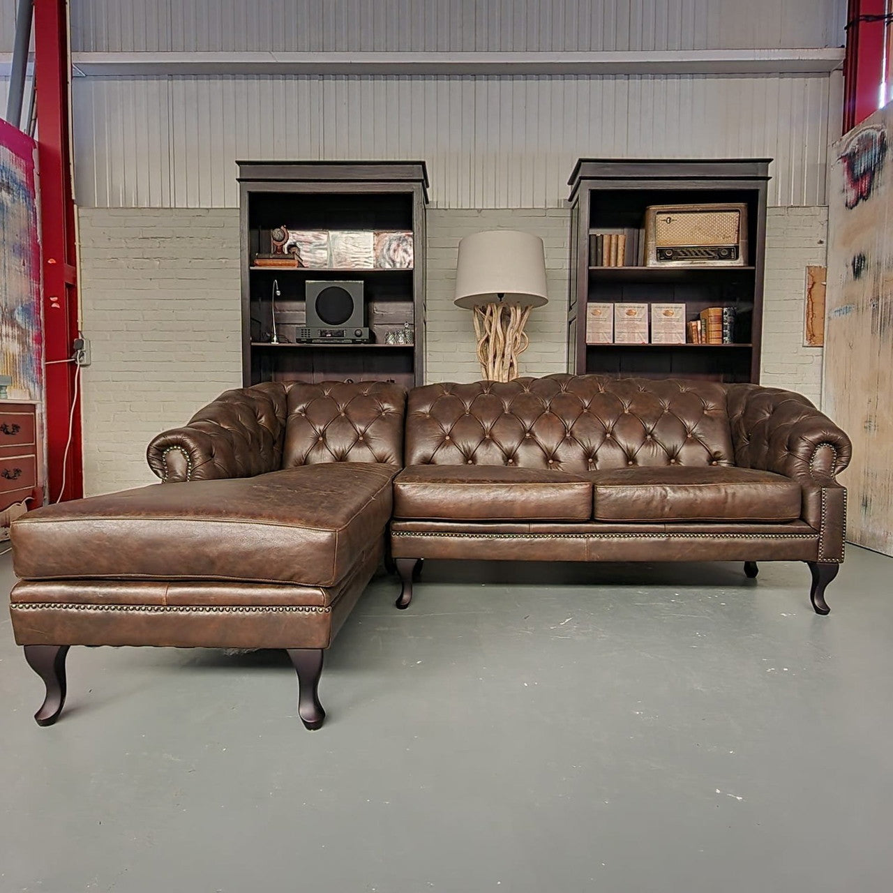 Chesterfield Sofa Leder