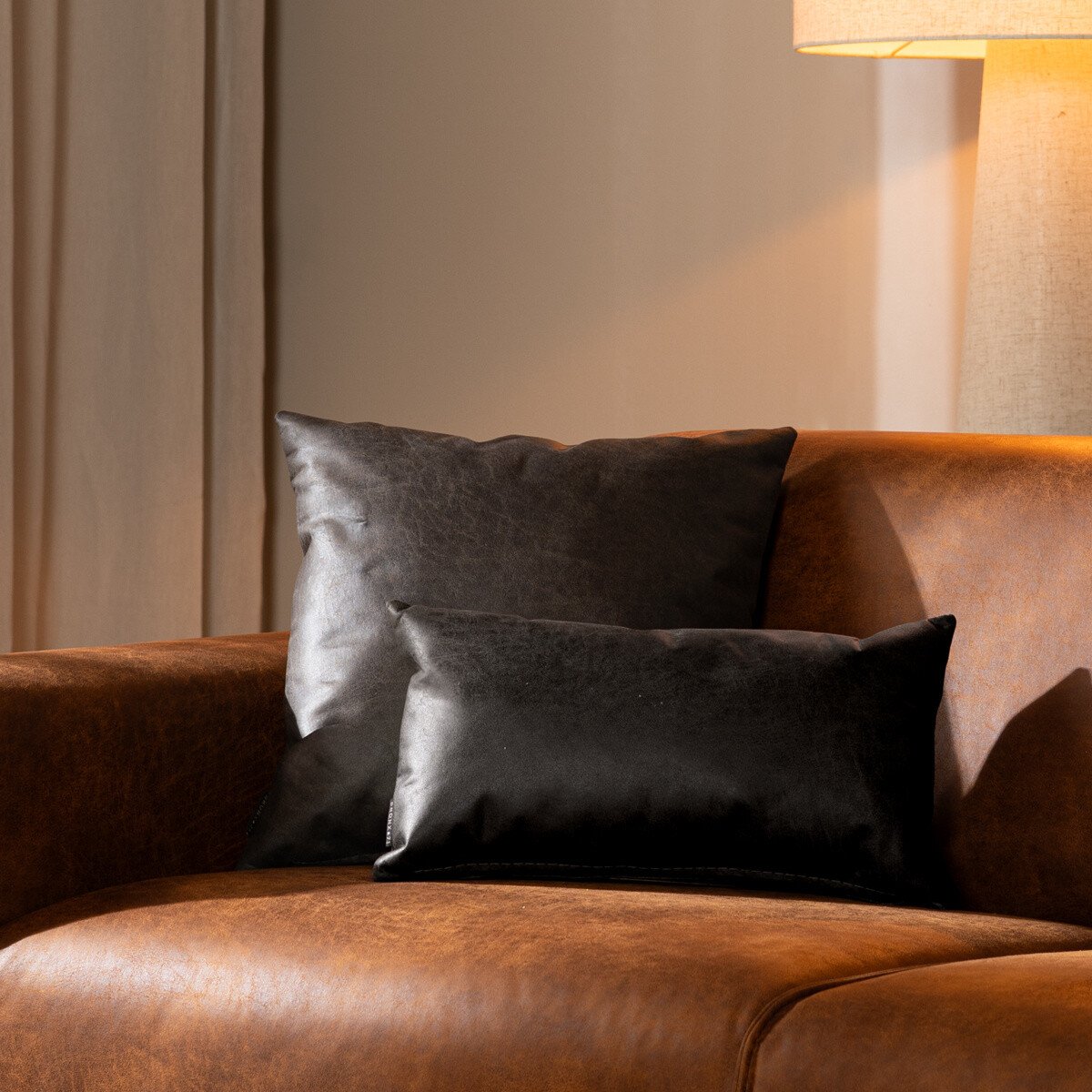 Kissen Leder