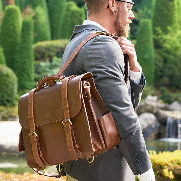 Rucksack Leder Herren