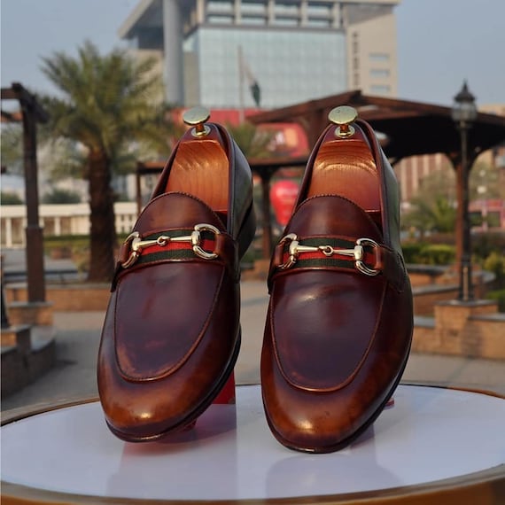 Slipper Herren Leder