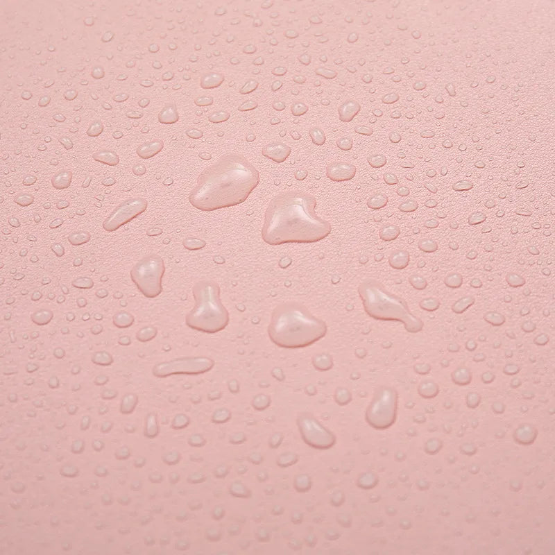 XXL Leder Schreibtischunterlage Pink – Rutschfeste & Wasserdichte Desk Mat aus PU-Leder für Home Office & Büro