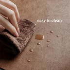 Quadratische Kunstleder Tischsets – Hitzebeständige & wasserdichte Platzmatten für Küche, Restaurant & Esszimmer (1/4/6 Stück)