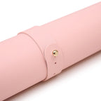 XXL Leder Schreibtischunterlage rosa – Rutschfeste &amp; Wasserdichte Desk Mat aus PU-Leder für Home Office &amp; Büro