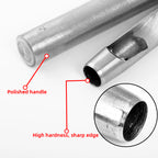 WUTA Runde Lederloch Stanzen Sets – 5–15 tlg. Hohlstanzer aus Carbonstahl für Uhrenarmbänder, Gürtel & DIY-Arbeiten