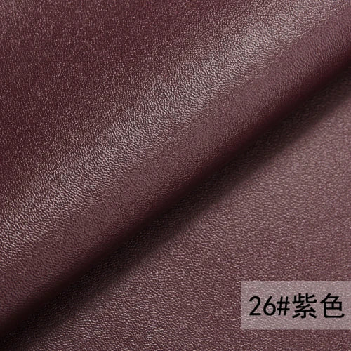 PU Kunstleder Meterware Napa Optik – Wasserabweisender Lederstoff 138 cm breit für Sofa, Polster & DIY Nähprojekte