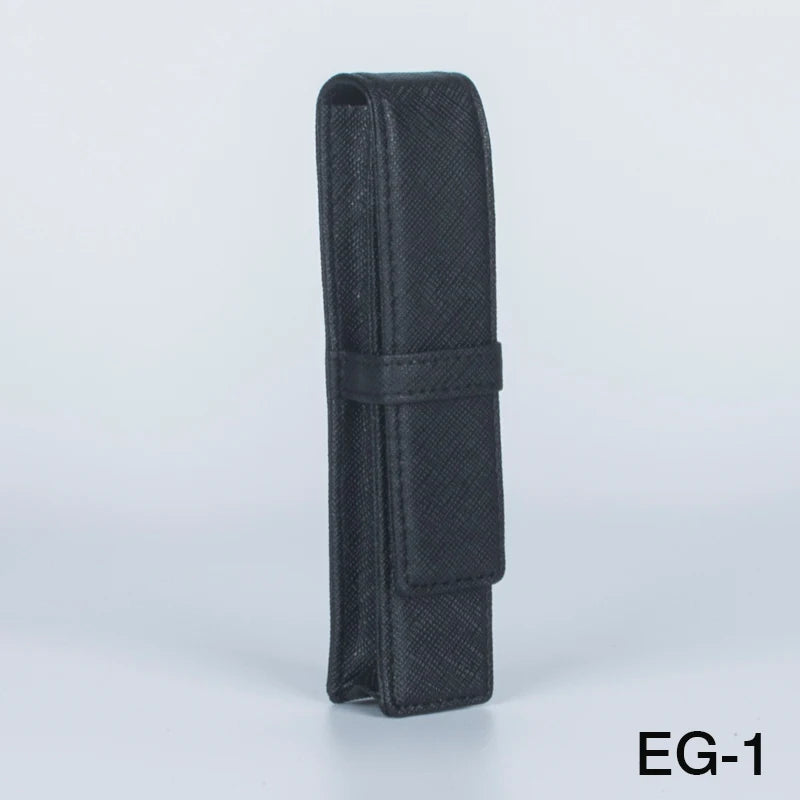 Handgefertigtes Vintage PU Leder Stifteetui – Retro Pen Case für Füllfederhalter, Reisen & Journaling | Stilvolles Schreibaccessoire