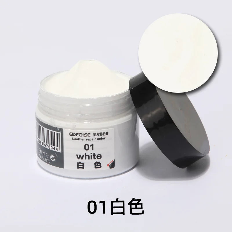 Eidechse Leder Reparatur Gel 50 ml – Lederfarbe & Reparaturcreme für Autositze, Möbel, Schuhe & Accessoires