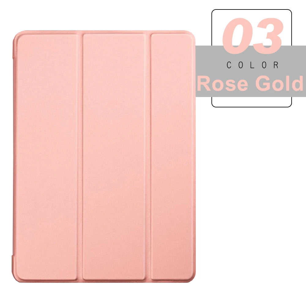 PU Leder Flip Case für iPad Air 1 (2013) 9.7 Zoll – Trifold Stand Hülle mit Auto Wake & Sleep (A1474 / A1475 / A1476)
