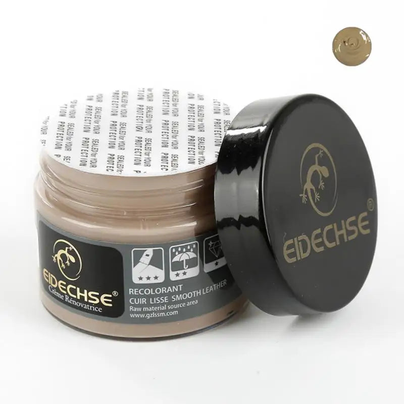 Leder Reparatur Kit 50 ml – Flüssigleder zur Aufbereitung von Kratzern & Rissen an Autositzen, Sofas und Lederbekleidung