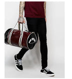 Sac de sport unisexe Sac de sport au design Zylinder – Sac à bandoulière et messager pour fitness, basket-ball, tennis et loisirs 