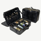 Professioneller Make-up Koffer aus PU Leder - Große Kapazität, Reise &amp; Beauty Organizer, Kosmetik Box