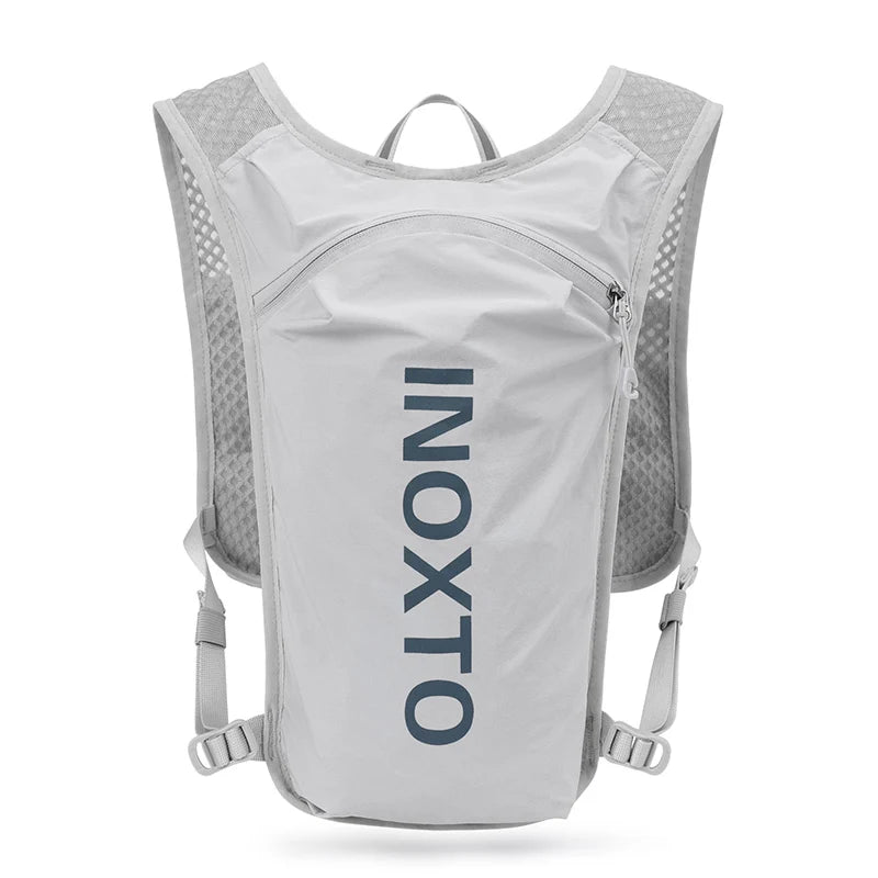 INOXTO Wasserdichter Laufrucksack 5L – Ultraleichte Hydration Vest mit 1,5L Trinkblase für Running, Trail & Mountainbike