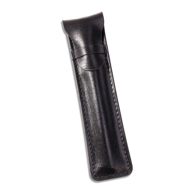 Handgefertigtes Vintage PU Leder Stifteetui – Retro Pen Case für Füllfederhalter, Reisen & Journaling | Stilvolles Schreibaccessoire