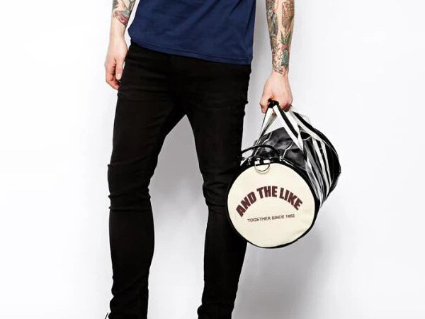 Hochwertige PU-Leder Reisetasche mit großem Fassungsvermögen – Sport- & Travel Duffle Bag mit Schuhfach, modische Herren Handtasche XA689ZC