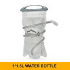 INOXTO Wasserdichter Laufrucksack 5L – Gilet d'hydratation ultra léger avec bouteille d'eau de 1,5 L pour la course, le trail et le VTT