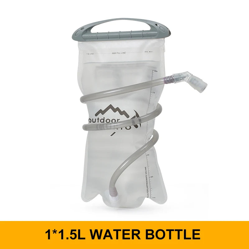 INOXTO Wasserdichter Laufrucksack 5L – Ultraleichte Hydration Vest mit 1,5L Trinkblase für Running, Trail & Mountainbike