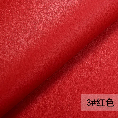 PU Kunstleder Meterware Napa Optik – Wasserabweisender Lederstoff 138 cm breit für Sofa, Polster & DIY Nähprojekte