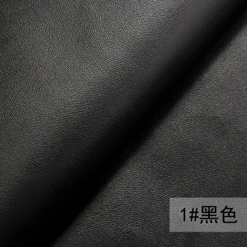 PU Kunstleder Meterware Napa Optik – Wasserabweisender Lederstoff 138 cm breit für Sofa, Polster & DIY Nähprojekte