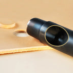 Professionelles Leder Lochstanzer Set 1–12 mm – Hochwertiges Rundloch-Punzierwerkzeug aus Carbonstahl für Gürtel, Wallets & Lederarbeiten