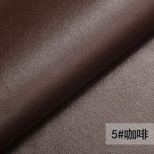 PU Kunstleder Meterware Napa Optik – Wasserabweisender Lederstoff 138 cm breit für Sofa, Polster & DIY Nähprojekte