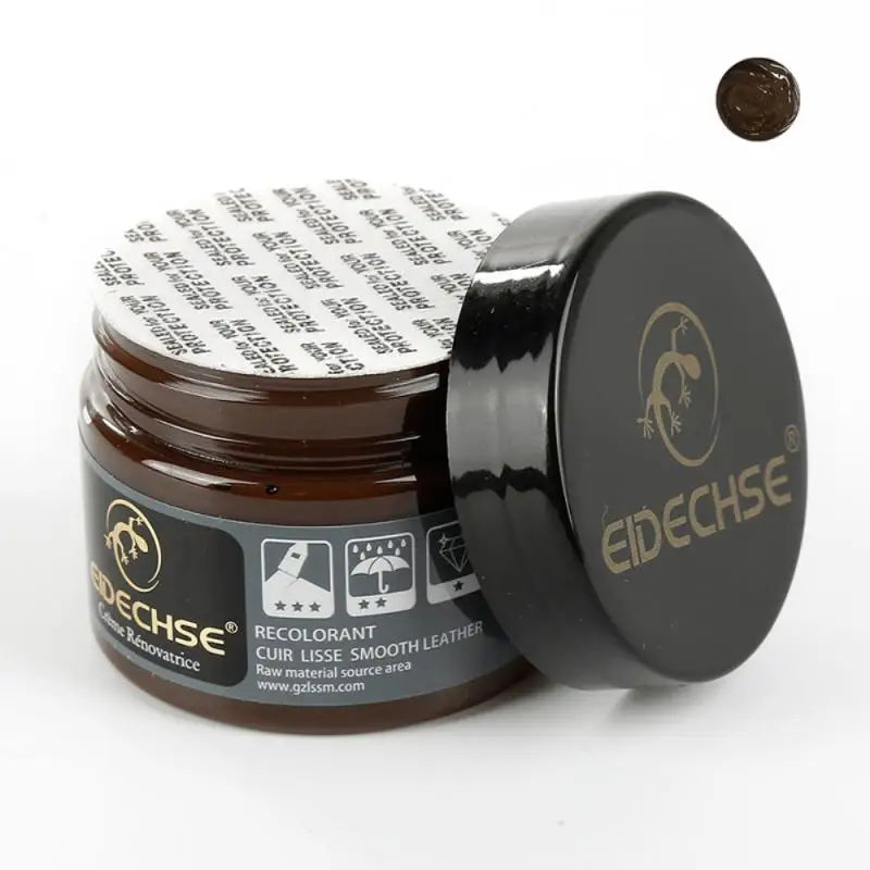 Leder Reparatur Kit 50 ml – Flüssigleder zur Aufbereitung von Kratzern & Rissen an Autositzen, Sofas und Lederbekleidung