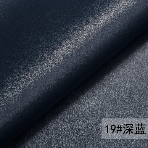 PU Kunstleder Meterware Napa Optik – Wasserabweisender Lederstoff 138 cm breit für Sofa, Polster & DIY Nähprojekte