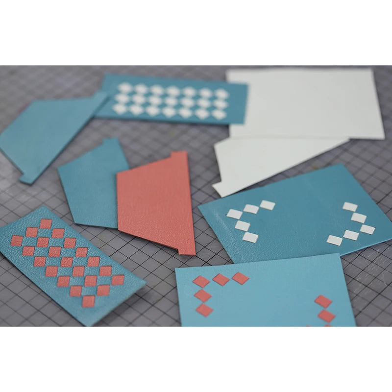 WUTA Original Webmuster Lederlochstanzer – Präziser Weaving Slot Hole Punch aus HSS für Gürtel & feine Lederarbeiten (7–10 mm)