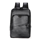 Herren Rucksack aus PU-Leder – Großer Laptop-Rucksack für Schule, Freizeit & Teenager, Hochwertiger Casual Backpack