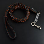 Premium Leder Hundehalsband & Leine Set – Robustes Leder für große Hunde, sicher & stilvoll
