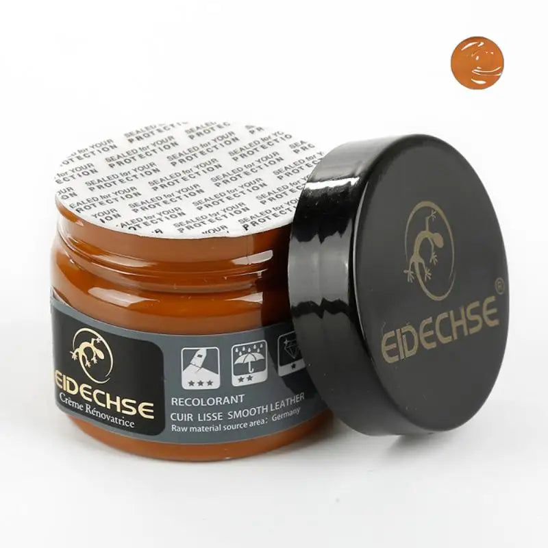 Leder Reparatur Kit 50 ml – Flüssigleder zur Aufbereitung von Kratzern & Rissen an Autositzen, Sofas und Lederbekleidung