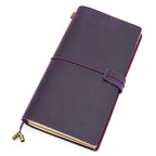 Hochwertiges Leder-Reisetagebuch – Vintage Traveler’s Notebook aus echtem Rindsleder