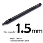 Professionelles Leder Lochstanzer Set 1–12 mm – Hochwertiges Rundloch-Punzierwerkzeug aus Carbonstahl für Gürtel, Wallets & Lederarbeiten