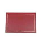 Ensembles de vaisselle en cuir rechteckige – Fête de l'huile et de l'eau, plats isolés au style européen pour cuisine et cuisine