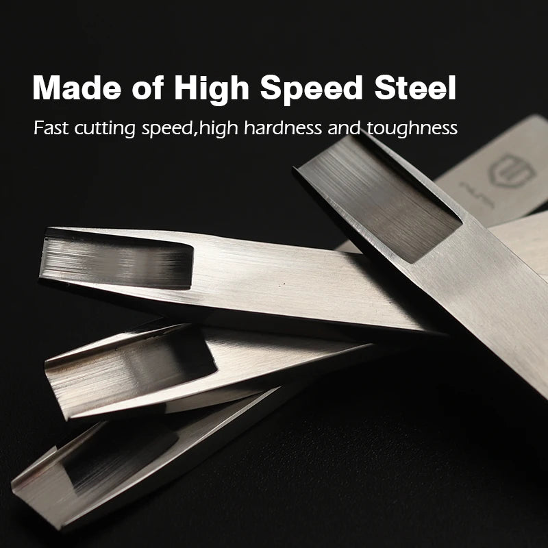 WUTA Original Webmuster Lederlochstanzer – Präziser Weaving Slot Hole Punch aus HSS für Gürtel & feine Lederarbeiten (7–10 mm)