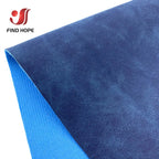 Tissu en cuir synthétique PU en forme de rouleau – Couleurs épaisses, lavables, 0,8 mm pour meubles, canapés, vêtements et bricolage 