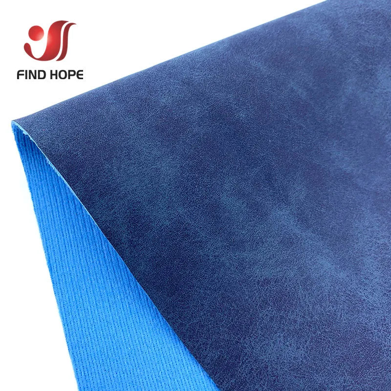 Faux Wildleder PU Lederstoff in Rollenform – Weiches, wasserabweisendes Kunstleder 0,8 mm für Nähen, Sofa, Kleidung & DIY