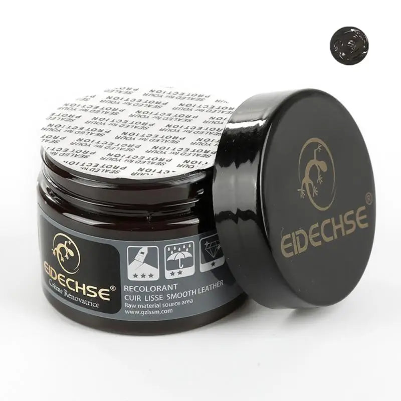 Leder Reparatur Kit 50 ml – Flüssigleder zur Aufbereitung von Kratzern & Rissen an Autositzen, Sofas und Lederbekleidung