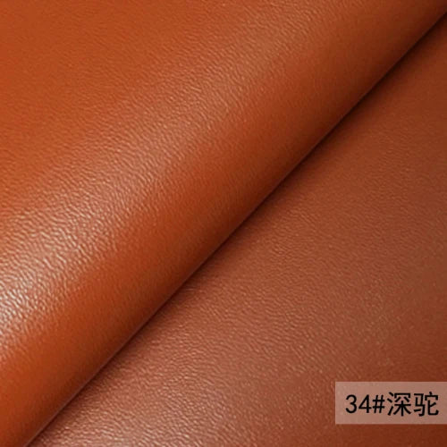 PU Kunstleder Meterware Napa Optik – Wasserabweisender Lederstoff 138 cm breit für Sofa, Polster & DIY Nähprojekte