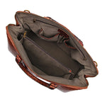 MAHEU Luxus Leder Reisetasche aus Top-Layer Rindsleder – High-Fashion Duffle &amp; Business Handtasche mit Laptopfach im Alligator-Design for Damen &amp; Herren 