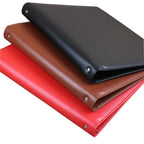 Carpeta de cuero A4 PU con 4 anillos (30 mm) – Gepolsterter, Schwerer &amp; Langlebiger Premium Binder