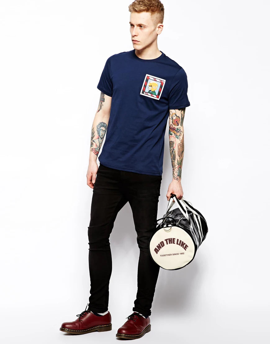 Sac de sport unisexe Sac de sport au design Zylinder – Sac à bandoulière et messager pour fitness, basket-ball, tennis et loisirs 