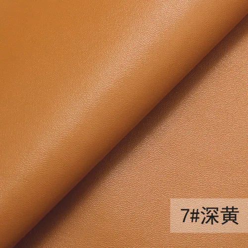 PU Kunstleder Meterware Napa Optik – Wasserabweisender Lederstoff 138 cm breit für Sofa, Polster & DIY Nähprojekte