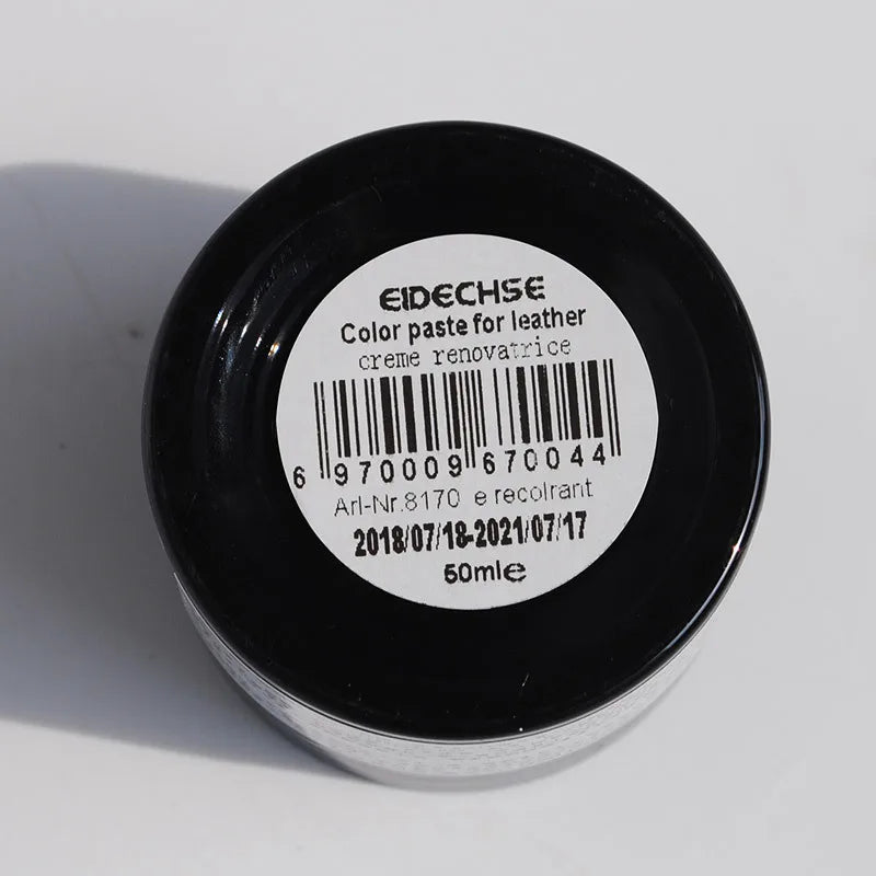 Eidechse Leder & Vinyl Reparatur Kit 50 ml – Lederfarbe & Reparaturcreme für Autositze, Sofa, Schuhe & Accessoires