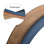 Leder Hundeleine 4ft – Robuste Führleine mit gepolstertem Griff für mittelgroße & große Hunde