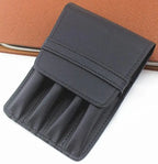 Handgefertigtes Vintage Leder Stifteetui für 4 Stifte – Elegantes Pen Case aus Leder für Füllfederhalter, Kugelschreiber & Stylus