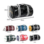 Sport Gym Bag aus wasserdichtem PU-Leder – Unisex Fitness- &amp; Reisetasche mit Schuhfach, Schultertasche für Training, Alltag &amp; Wochenendtrips 