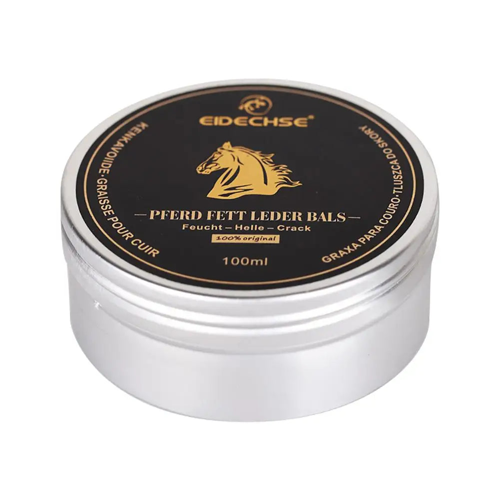 100 ml Leder Renovierwachs – Pflege- & Glanzcreme für Autositze, Sofas, Lederschuhe & Möbel (1–2 Stück Option)