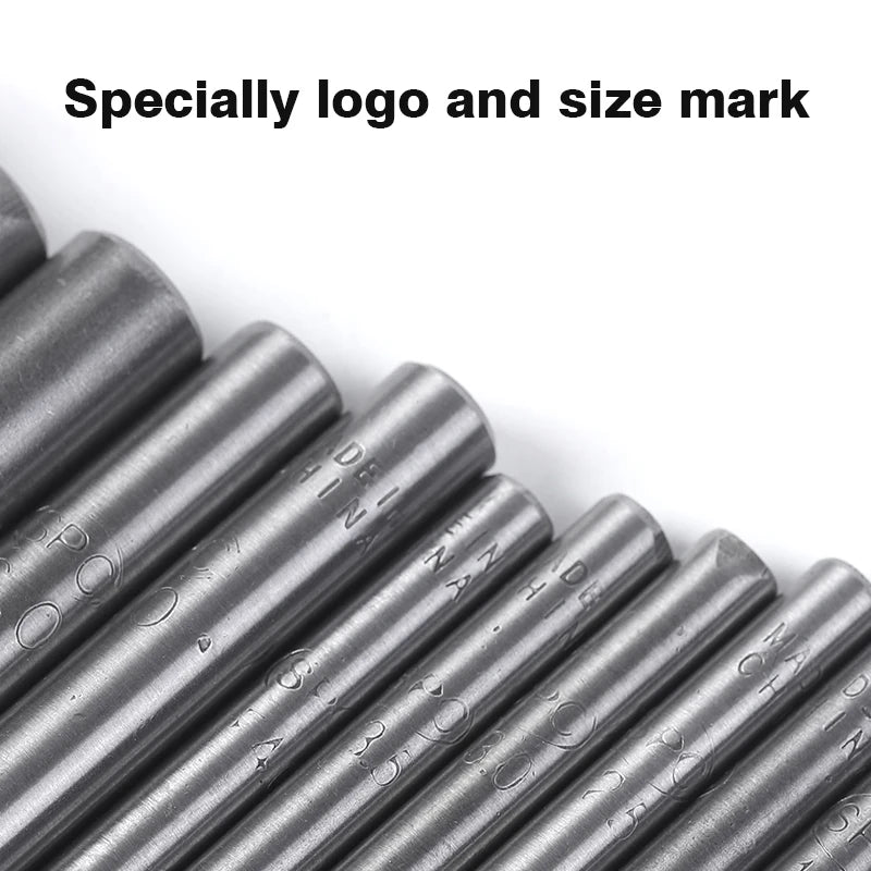 WUTA SPC Rundloch Stanzen Set – 6-teiliges Hohlstanzer Werkzeug aus Spezialstahl für Leder, Gürtel & Uhrarmbänder