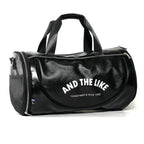 Wellvo Herren PU Leder Reisetasche – Modische Travel Duffle mit Schuhfach, leichte Schulter- &amp; Sporttasche für Reisen, Fitness &amp; Alltag 