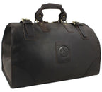 MUNUKI Vintage Crazy Horse Leder Reisetasche - Große Herren Duffle Bag aus echtem Rindsleder, robuste Weekend- &amp; Travel Tote Bag 